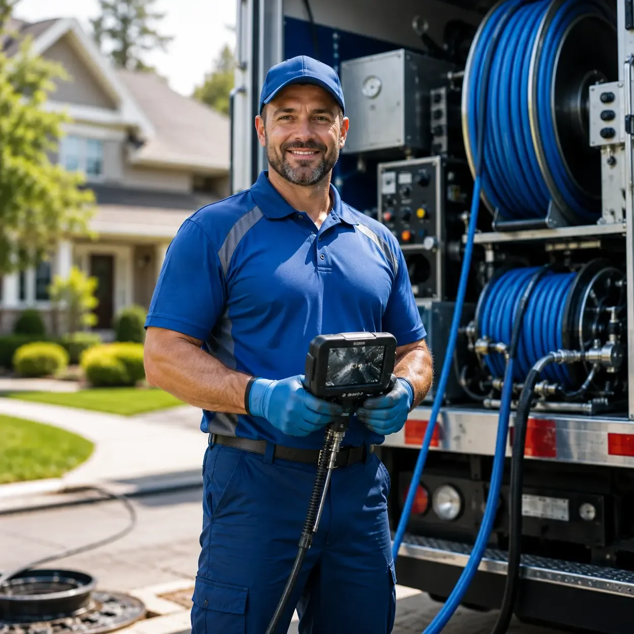 Local outdoor drain cleaning specialists in Birchleaf, VA